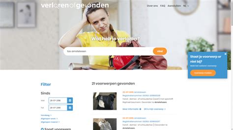 www.verlorenofgevonden.nl.